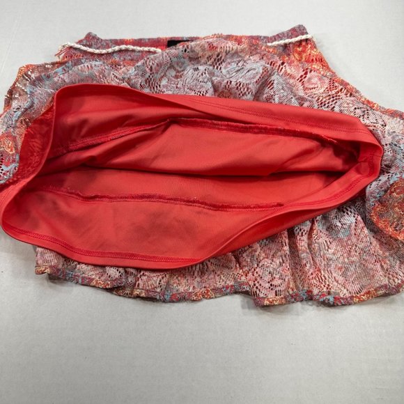 Amy Byer Girl's Sz Large 14 Skirt And Top Set Lined Ruffled Red Festive Preowned - Picture 14 of 16